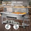 VEVOR 5-Pan Commercial Food Warmer, 5 x 20.6QT Electric Steam Table, 3750W Professional Buffet Catering Food Warmer with Acrylic Sneeze Guard