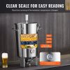 VEVOR 304 Stainless Steel Kettle, 8 GALLON Beer Brew Fermentor, Brew Bucket Fermentor for Brewing, Home Brewing Supplies with Base