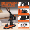 Button Maker Machine, 0.98 Inch 25mm Pin Maker With 500pcs Button Parts, Button Maker With Panda Magic Book, Ergonomic Arc Handle Punch Press Kit