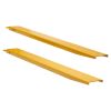 VEVOR Pallet Fork Extensions, 72" Length 5.5" Width, Heavy Duty Carbon Steel Fork Extensions for Forklifts, 1 Pair Forklift Extensions